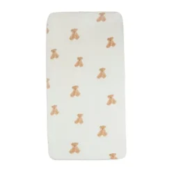 Jollein Wieghoeslaken Jersey 40 x 80/90 cm Teddy Bear