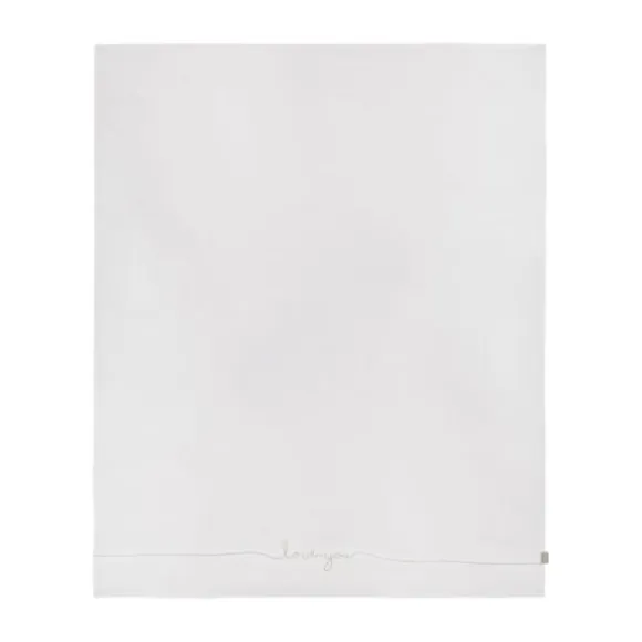 Jollein Wieglaken Love You Nougat 75 x 100 cm