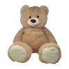 JollyPlush Knuffelbeer - 100 cm - Lichtbruin