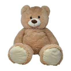 JollyPlush Knuffelbeer - 100 cm - Lichtbruin