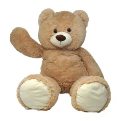 JollyPlush Knuffelbeer - 100 cm - Lichtbruin