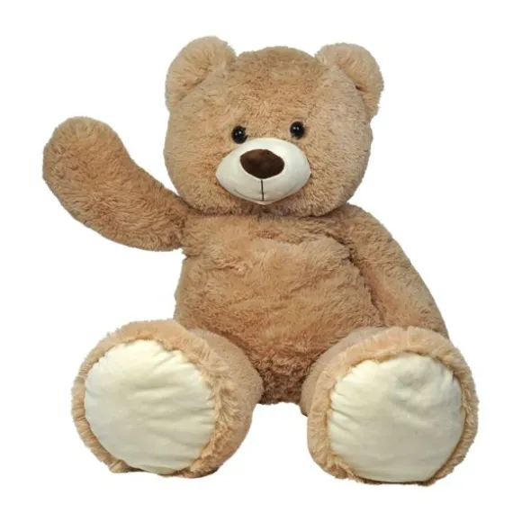 JollyPlush Knuffelbeer - 100 cm - Lichtbruin
