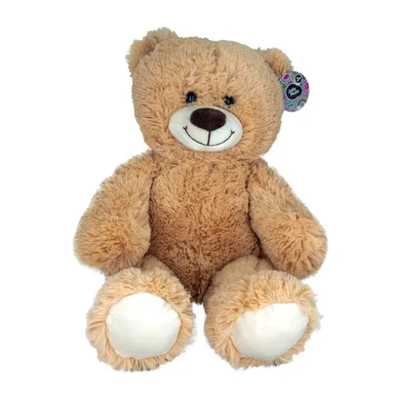 JollyPlush Knuffelbeer - 50 cm - Lichtbruin