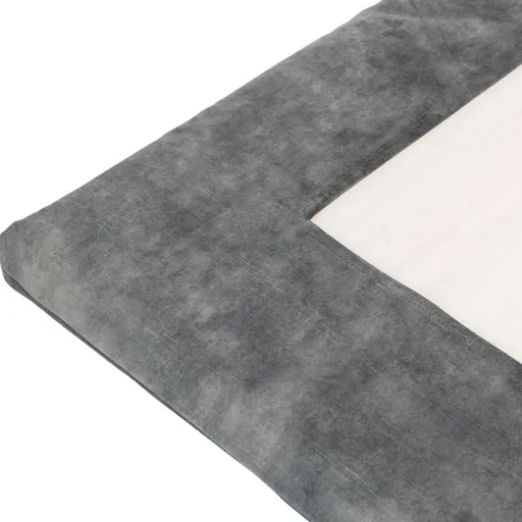 Kidsmill Boxmatras Hoes 80 x 100 Velours Natural