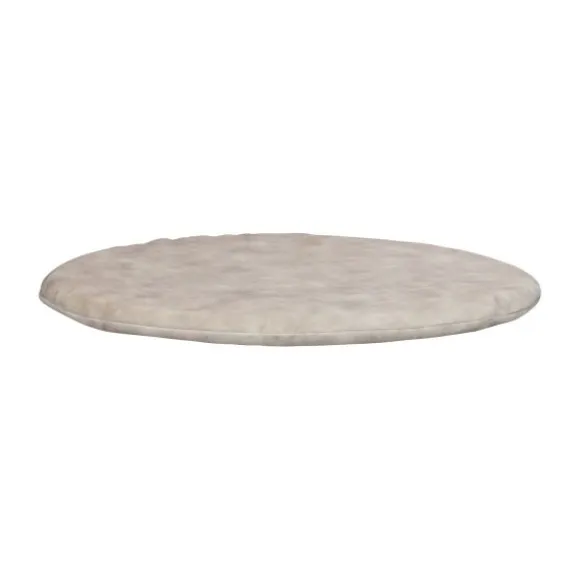 Kidsmill Boxmatras Hoes Rond 90 Velours Natural