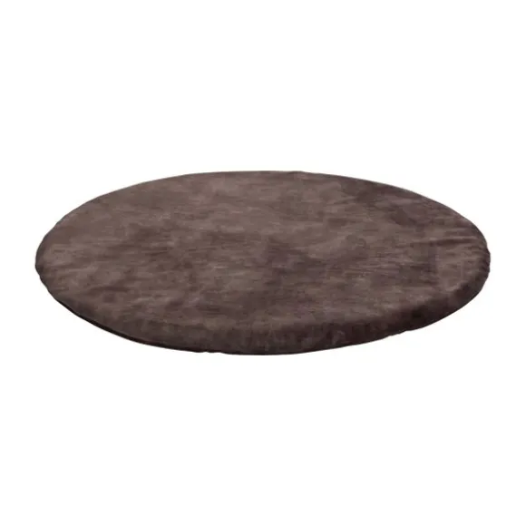 Kidsmill Boxmatras Hoes Rond 90 Velours Natural