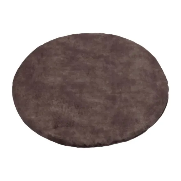 Kidsmill Boxmatras Hoes Rond 90 Velours Natural