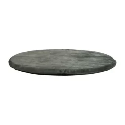 Kidsmill Boxmatras Hoes Rond 90 Velours Natural