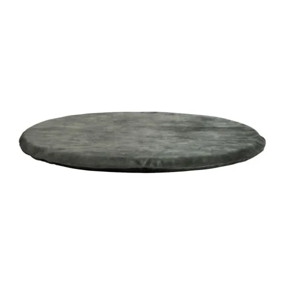Kidsmill Boxmatras Hoes Rond 90 Velours Natural