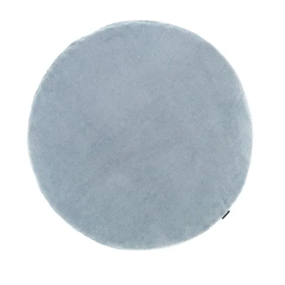 Kidsmill Soft Elegance II Boxmatras Hoes Rond Ø 90 cm - Iceblue