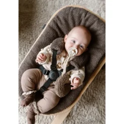 Kidsmill Up! Kinderstoel Incl. Houten Babyset - Oatmeal