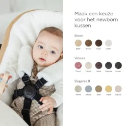 Kidsmill Up! Kinderstoel Incl. Kunststof Babyset - Zwart