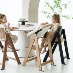 Kidsmill Up! Kinderstoel Incl. Kunststof Babyset - Zwart