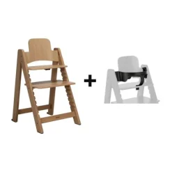 Kidsmill Up! Kinderstoel Incl. Kunststof Babyset - Zwart