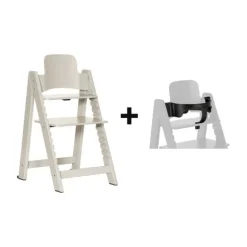 Kidsmill Up! Kinderstoel Incl. Kunststof Babyset - Zwart