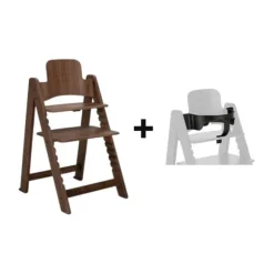 Kidsmill Up! Kinderstoel Incl. Kunststof Babyset - Zwart