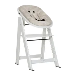 Kidsmill Up! Kinderstoel Incl. Kunststof Babyset Oatmeal - Beuken Zwart