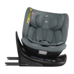 Kikkaboo i-Tour Autostoel i-Size - Groep 1/2/3 (40-150 cm) - Donkergrijs