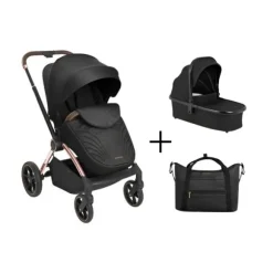 Kikkaboo Kinderwagen 2 in 1 Kara Zwart