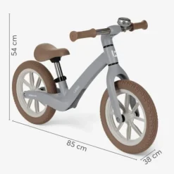 Kikkaboo Loopfiets Lanser grijs