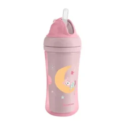 Kikkaboo Maan Beker Met Siliconen Rietje - 220ml - Mint