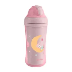 Kikkaboo Maan Beker Met Siliconen Rietje - 220ml - Mint
