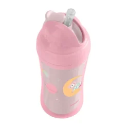 Kikkaboo Maan Beker Met Siliconen Rietje - 220ml - Mint