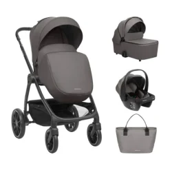 Kikkaboo Modena Kinderwagen 3-in-1 - Donkergrijs