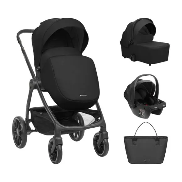Kikkaboo Modena Kinderwagen 3-in-1 - Donkergrijs
