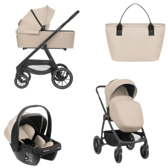 Kikkaboo Modena Kinderwagen 3-in-1 - Donkergrijs