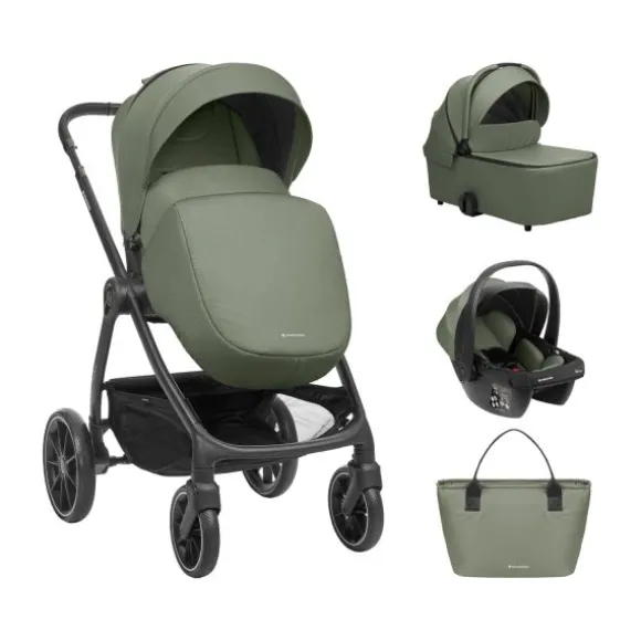 Kikkaboo Modena Kinderwagen 3-in-1 - Donkergrijs