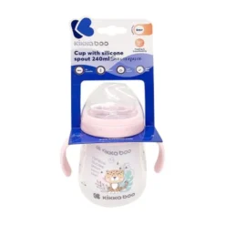 Kikkaboo Savanna Beker Met Siliconen tuit - 240ml - Mint