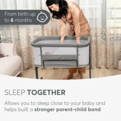 Kikkaboo Side-Sleeper Noah Grijs