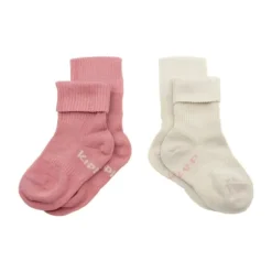 KipKep Blijf-Sokjes Dusty Clay   12-18mnd 2-Pack 12-18 maanden