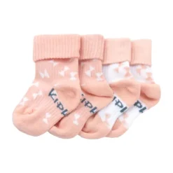 KipKep Blijf-Sokjes Dusty Clay   12-18mnd 2-Pack 12-18 maanden