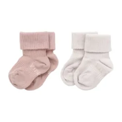 KipKep Blijf-Sokjes Dusty Clay   12-18mnd 2-Pack 12-18 maanden