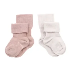 KipKep Blijf-Sokjes Dusty Clay   12-18mnd 2-Pack 12-18 maanden