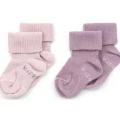KipKep Blijf-Sokjes Dusty Clay   12-18mnd 2-Pack 12-18 maanden