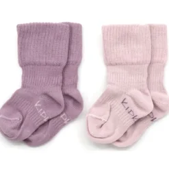 KipKep Blijf-Sokjes Dusty Clay   12-18mnd 2-Pack 12-18 maanden