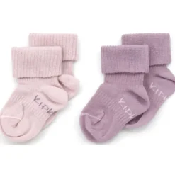 KipKep Blijf-Sokjes Dusty Clay   12-18mnd 2-Pack 12-18 maanden