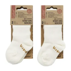 KipKep Blijf-Sokjes Dusty Clay   12-18mnd 2-Pack 12-18 maanden