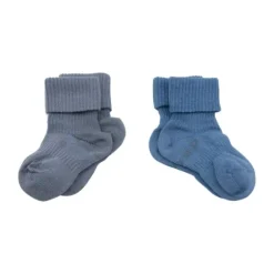 KipKep Blijf-Sokjes Dusty Clay   12-18mnd 2-Pack 12-18 maanden