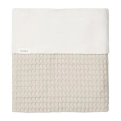 Koeka Ledikantdeken Cotton Fleece Wafel Amsterdam Sand