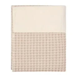 Koeka Wiegdeken - Cotton Fleece Wafel Amsterdam – Crumble
