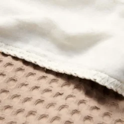 Koeka Wiegdeken Cotton Fleece Wafel Amsterdam Sand