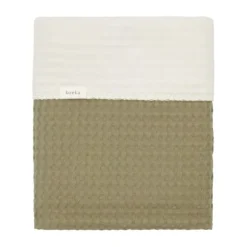Koeka Wiegdeken Cotton Fleece Wafel Amsterdam Sand