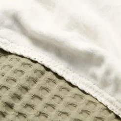 Koeka Wiegdeken Cotton Fleece Wafel Amsterdam Sand