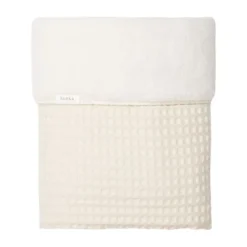 Koeka Wiegdeken Cotton Fleece Wafel Amsterdam Sand