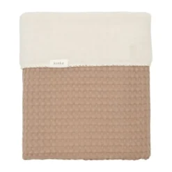 Koeka Wiegdeken Cotton Fleece Wafel Amsterdam Sand