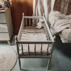 Koeka Wieglaken En Hoeslaken Set Ruffle Faro Sage
